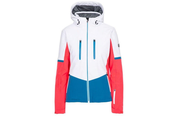 Trespass Womens/Ladies Mila Ski Jacket (Hibiscus Red) (XS)