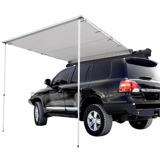 Wildtrak Evo 250 Deluxe 2.5x2.5m 4WD Side Awning 600D Canvas For Caravan Silver