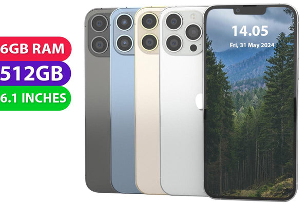 Apple iPhone 13 PRO 512GB Any Colour Global Ver - Excellent - Refurbished