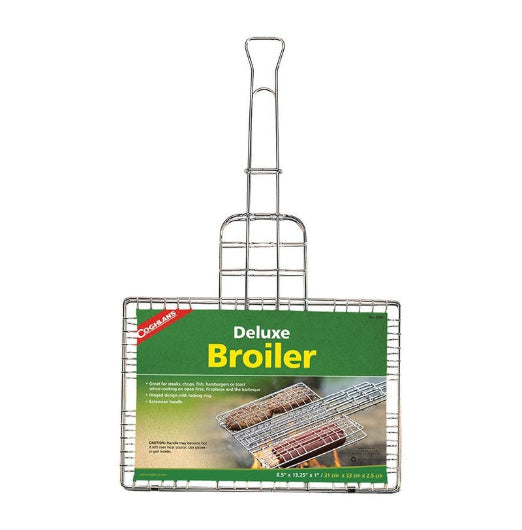 Coghlans 33cm Deluxe Broiler Camping Hiking Barbecue BBQ Campfire Cooking Grill