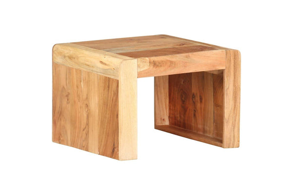 Side Table 43x40x30 cm Solid Acacia Wood vidaXL