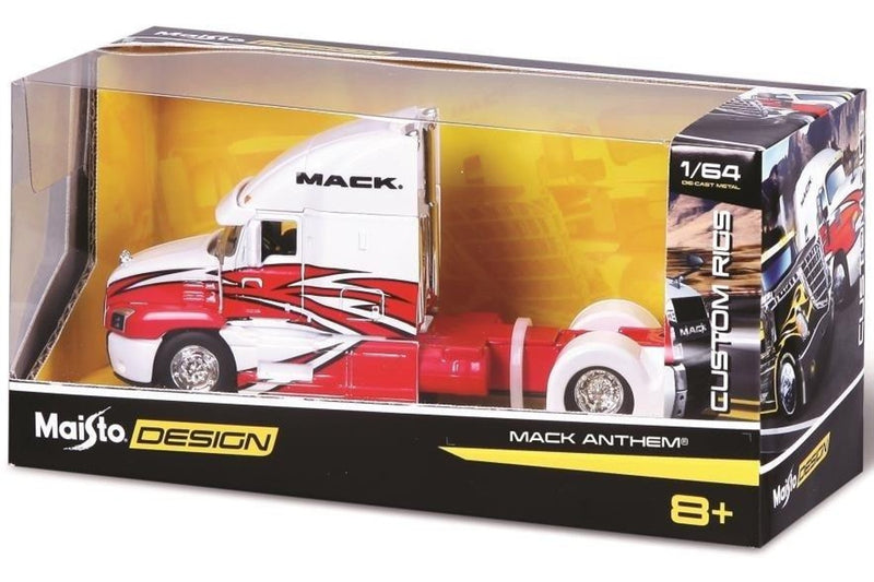 Maisto - 1:64 Design Rigs (White/Red)