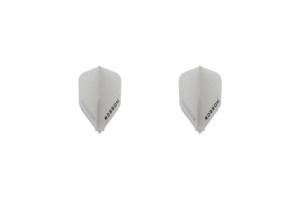 2x Robson Dimpled Plus Dart Flight Standard Tail Wing Replacement Accessory Red