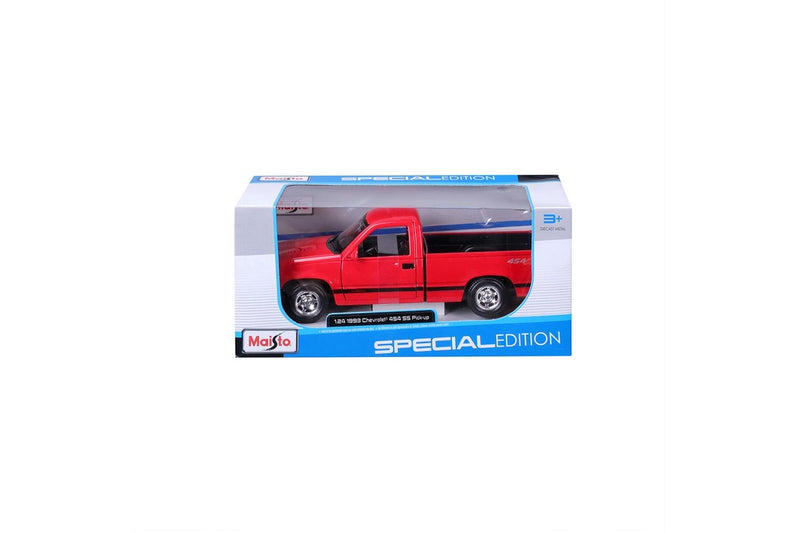 Maisto 1:24 1993 Chevrolet 454 SS Pick Up Model Car Kids Childrens Play Toy 3y+