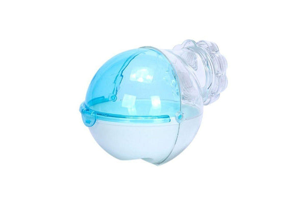 Ozstock Bear Guinea Pig Hamster Sand Bath Hamster Bathroom Plastic Bathtub Toy Toilet Blue