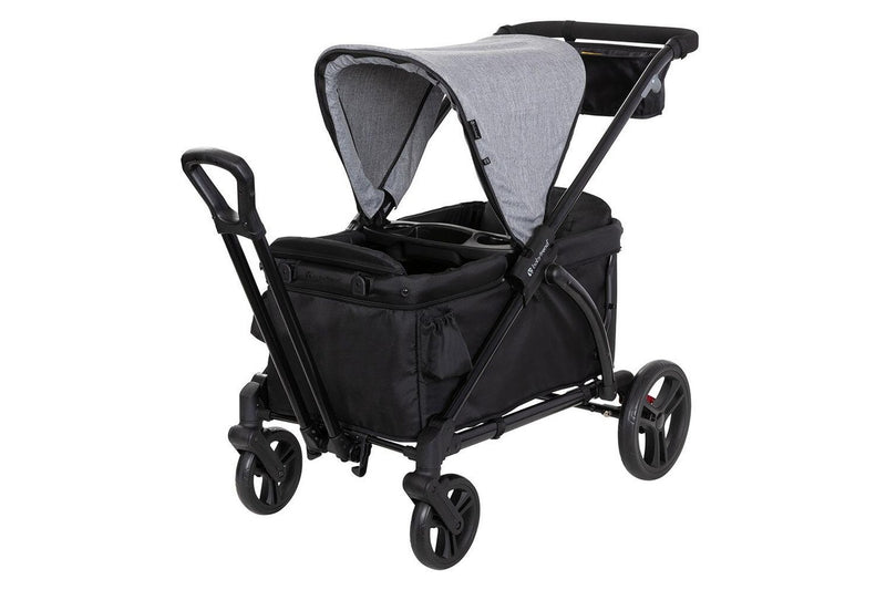 Baby Trends Expedition 2 in 1 Stroller Pram Wagon w Canopy Baby Evening Grey