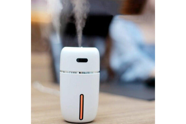 Creative Design Mini Humidifier Usb 7 Colour Night Light White Humidifiers