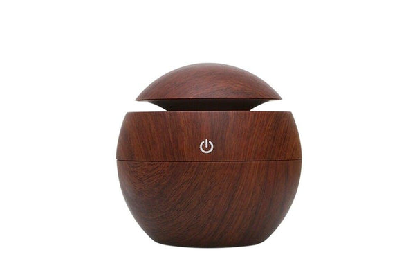 Home Use Round Air Diffuser Office Led Night Light Mute Ultrasonic Humidifier 2 Humidifiers