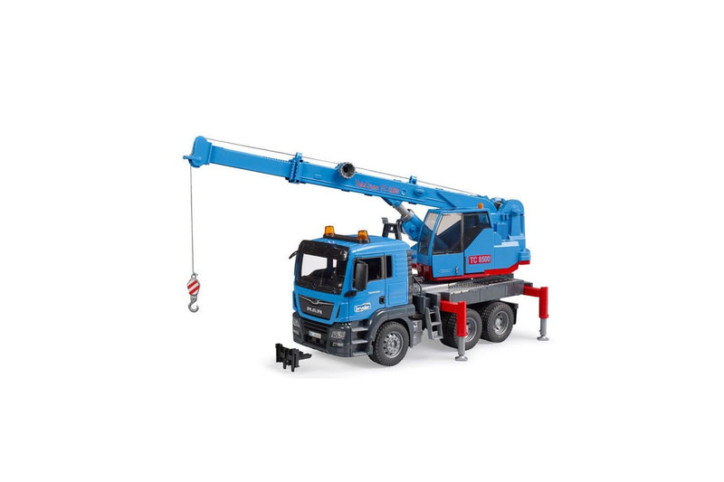 Bruder 1:16 Man TGS Crane Construction Utility Truck Scale Model Kids Toy 3y+