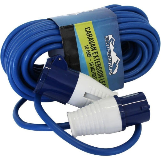 Southern Alps Caravan Extension Charging Lead - 15m