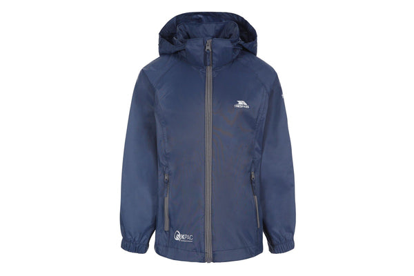 Trespass Childrens/Kids Qikpac X Unisex Packaway Jacket (Navy/Carbon) (2/3 Years)