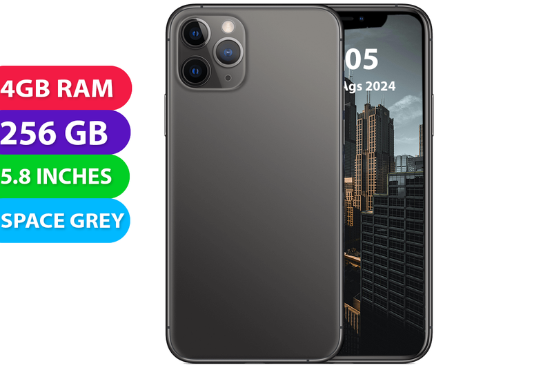 Apple iPhone 11 PRO (256GB, Space Gray, Global Ver) - Refurbished - As New