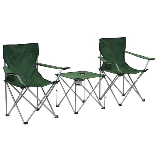 Camping Table And Chair Set 3 Pieces Camping Furniture