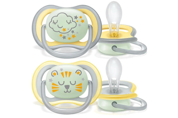 Avent: Ultra Air Soother - Night 18m+ (2 Pack)
