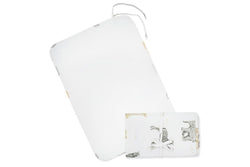 Living Textiles Baby Newborn On The Go Cotton Travel Change Mat Savanna Babies