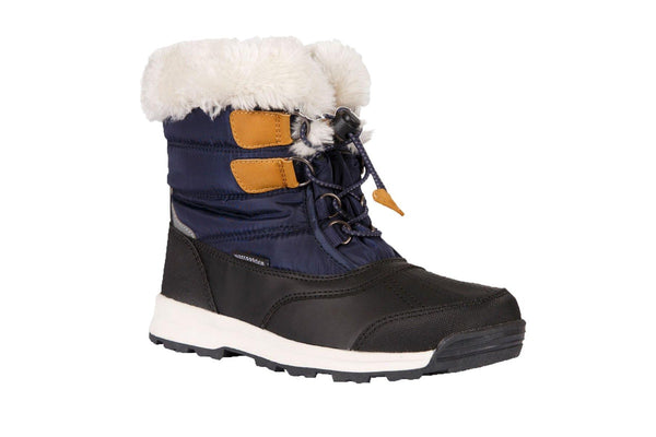 Trespass Childrens/Kids Ratho Snow Boots (Navy) (5 UK)