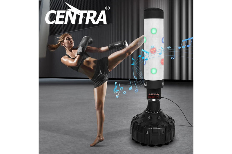 Centra Punching Boxing Bag Stand Electronic Counter Music LED Kick Gym Traning