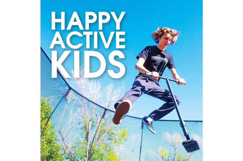 Madd Gear Bounce Trampoline Scooter - Black