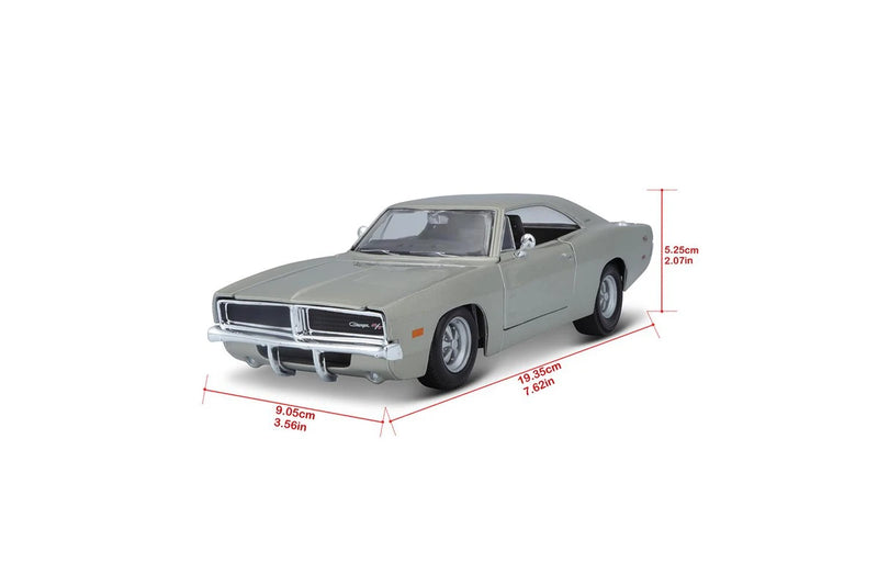 Maisto 1:24 Scale 1969 Dodge Charger R T Model Car Kids Childrens Toy 3y+
