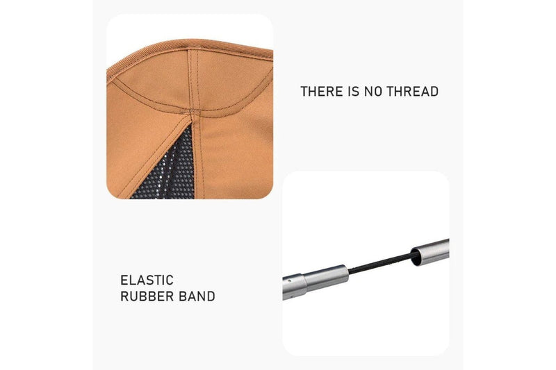 Naturehike Folding Moon Chair Outdoor Fishing Ultralight Portable Camping Chair Regular - Amber