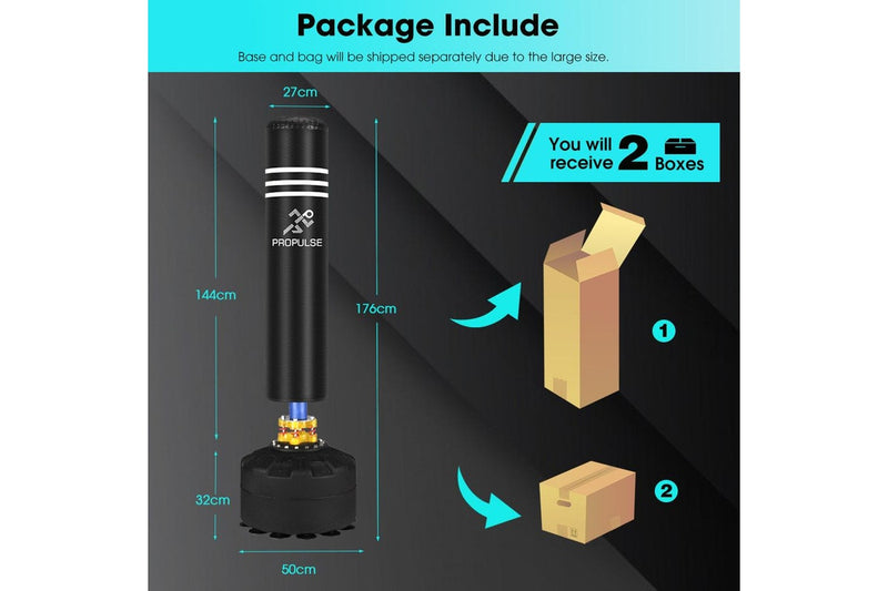 ProPulse Boxing Punching Bag Free Standing 176cm