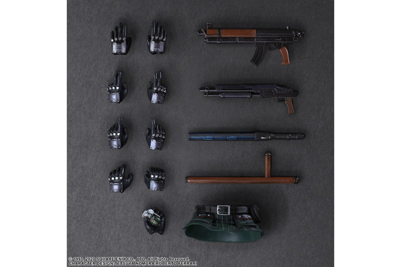Final Fantasy VII Remake: Bike Guard & Bike - Play Arts Kai Figure Set