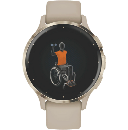 Garmin Venu 3S - French Gray/Soft Gold