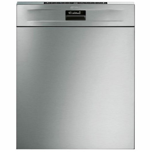 Smeg 60cm Under Bench Dishwasher Diamond Series Stainless Steel