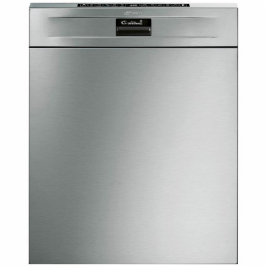 Smeg 60cm Under Bench Dishwasher Diamond Series Stainless Steel