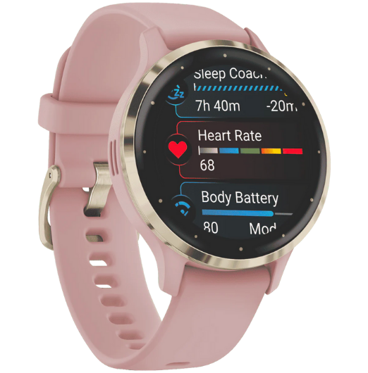 Garmin Venu 3S - Dust Rose/Soft Gold