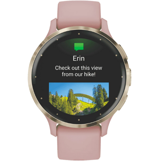 Garmin Venu 3S - Dust Rose/Soft Gold
