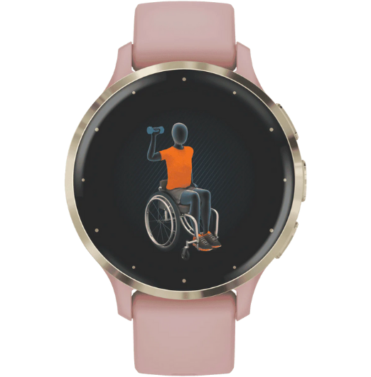 Garmin Venu 3S - Dust Rose/Soft Gold