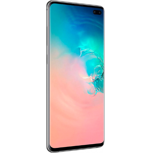 Samsung SM-G975F Galaxy S10+ 128GB SIM-Free Smartphone, Prism White (Renewed) - Layaway AU
