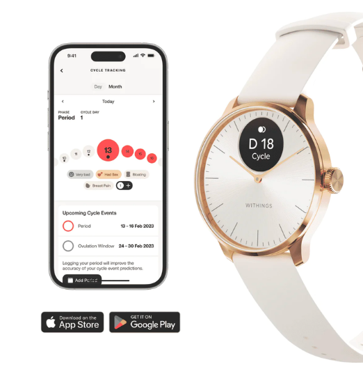 Withings Scanwatch Light 37mm - Rose Gold