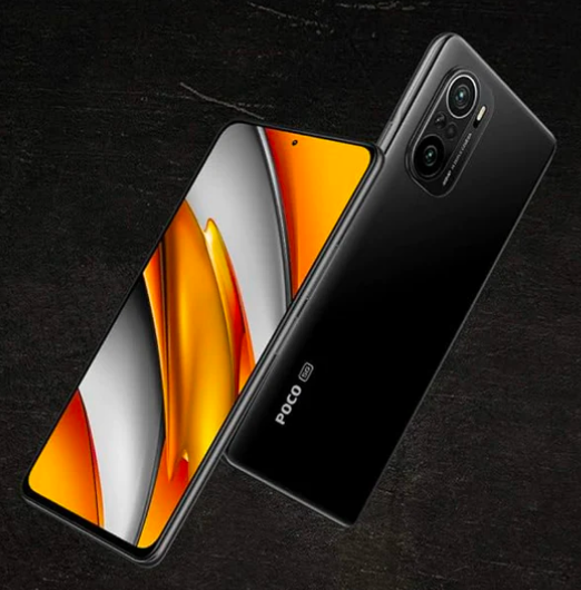 Xiaomi Poco F3 5G - Smartphone 8+256 GB, 16.9 cm (6.6-inch), 120 Hz AMOLED dot Display, Snapdragon 870, 48 MP Triple Camera, 4520 mAh, Midnight Black