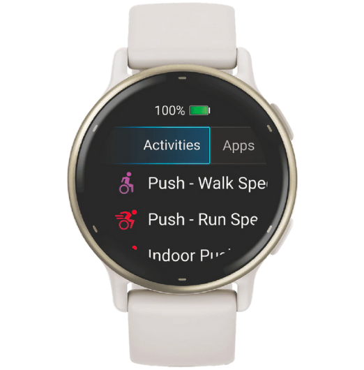 Garmin Vivoactive 5 - Ivory/Cream Gold