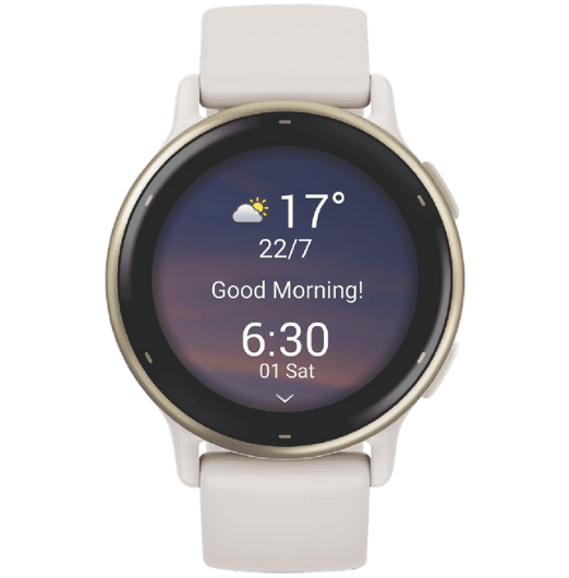 Garmin Vivoactive 5 - Ivory/Cream Gold