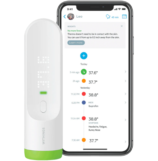 Withings Thermo Smart Temporal Thermometer