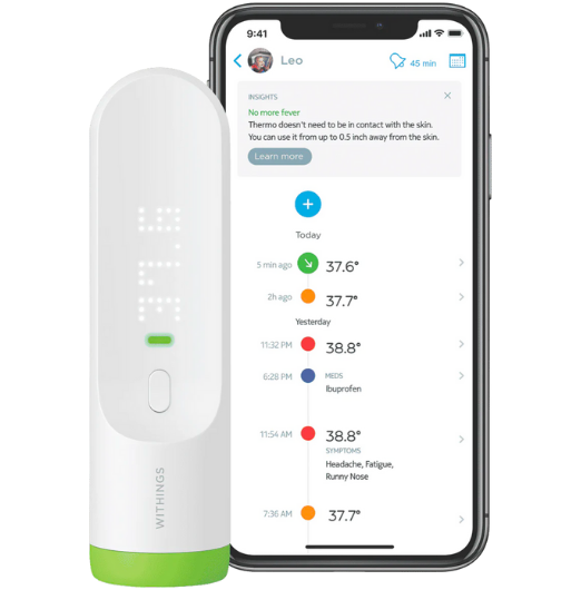 Withings Thermo Smart Temporal Thermometer