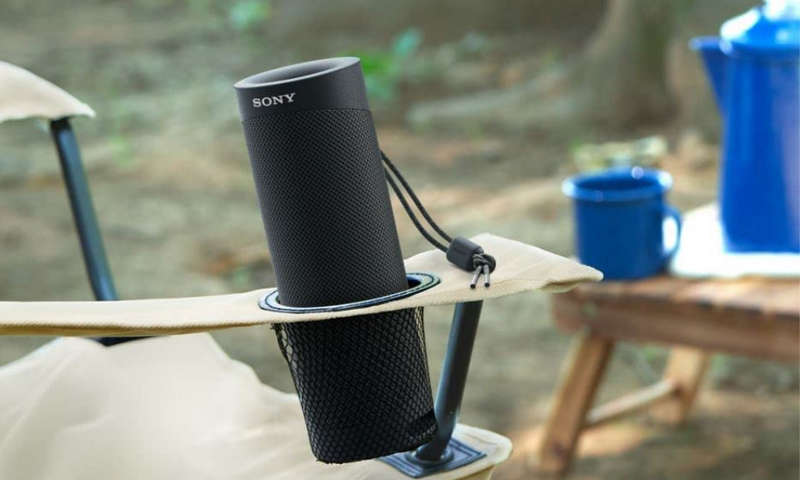Sony Portable Waterproof Bluetooth Speaker with Extra BASS - BLACK