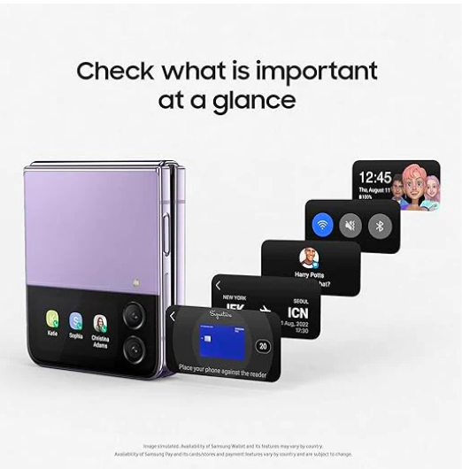 Samsung Galaxy Z Flip 4 5G, 256GB, Graphite