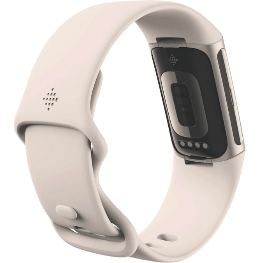 Fitbit Charge 6 - Porcelain/Silver Aluminium