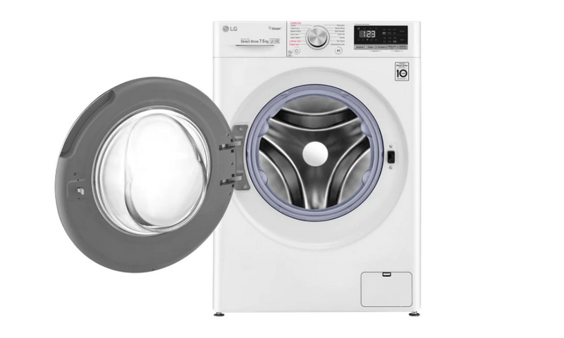 LG 7.5 KG Front Load With Steam Washer
