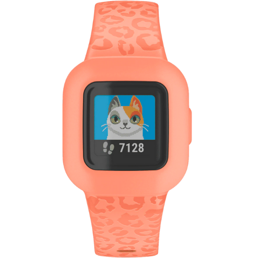 Garmin Vivofit Jr3 Peach Leopard