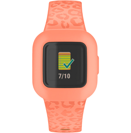 Garmin Vivofit Jr3 Peach Leopard
