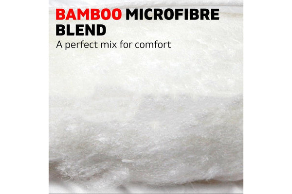 King Size Bedding Microfibre Bamboo Quilt Doona Duvet 700GSM Winter White