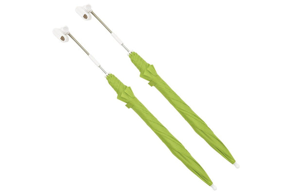 Camping Chair Parasols 2 Pcs Green 105 Cm Camping Chairs