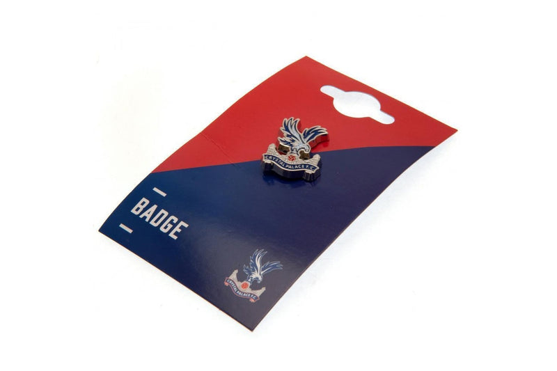Crystal Palace FC Crest Badge (White/Blue/Silver/Red) (One Size)
