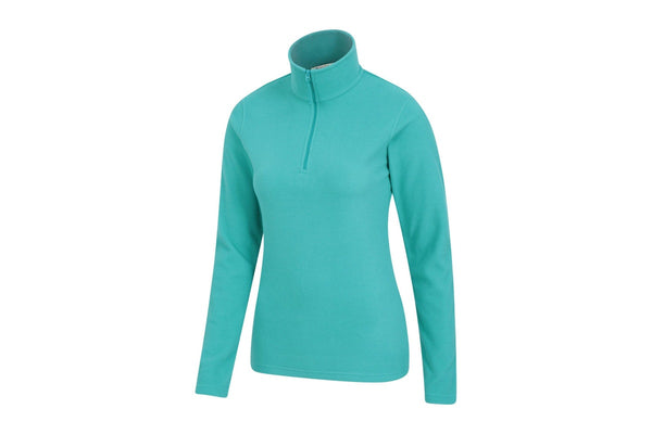 Mountain Warehouse Womens/Ladies Camber II Fleece Top (Teal) (M)