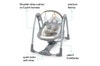 Ingenuity Boutique Collection Deluxe Swing 'n Go Portable Baby 0m+ Bella Teddy